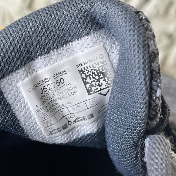 MERRELL Women's Momentous Gray Trailing Running Athletic Shoes J52750 Sz 7.5 M - Picture 8 of 8